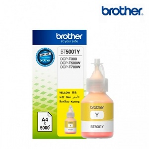 Cartucho de tinta Brother BT5001Y-Amarillo-Inyección de tinta