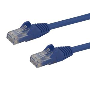 Cable de Red de 30cm Azul Cat6 UTP Ethernet Gigabit RJ45