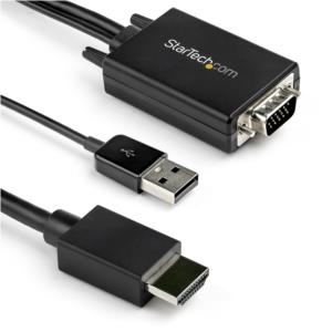 CABLE ADAPTADOR DE VGA A HDMI DE 2M