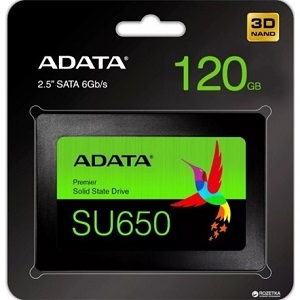 DISCO ESSTADO SOLIDO SSD ADATA SU650 120GB SATA III 2.5