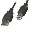 CABLE USB A-B 1.8M IMPRESORA GRIS