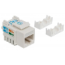 JACK RJ45 CAT6 UTP KEYSTONE DE IMPACTO BLANCO