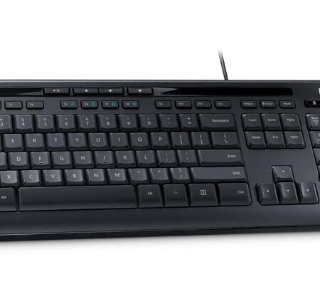 Teclado Microsoft - Cable Conectividad - USB Interfaz - Negro - USB Interfaz