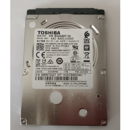 Disco Duro Toshiba Mq04abf100, 1tb, 6 Gbit/s, 128mb Cache